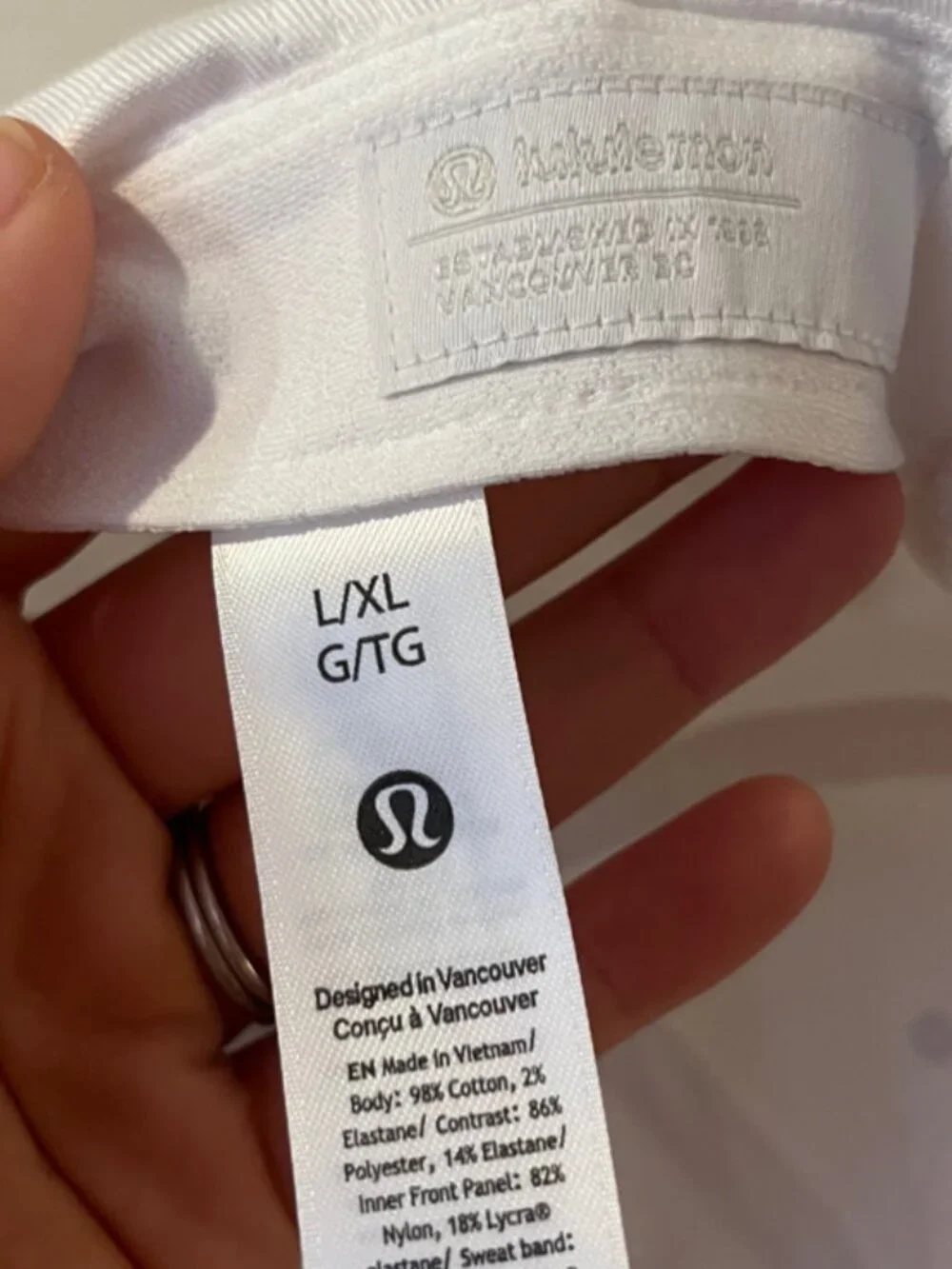 NWT Lululemon Embroidered Cap